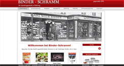 Desktop Screenshot of binder-schramm.at